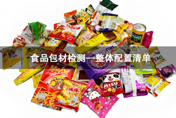 食品藥品包材檢測(cè) 食藥包材檢測(cè)儀器配置清單